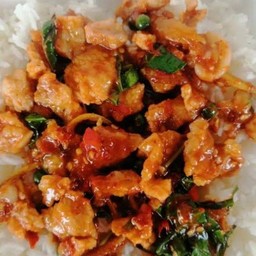 ข้าวพริกแกงไก่