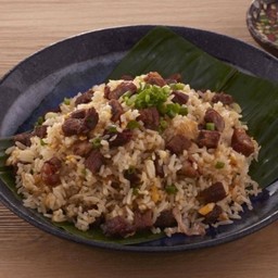 ข้าวผัดเนื้อแดดเดียว