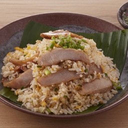 ข้าวผัดคอหมูย่าง