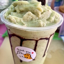 ชาเขียวโอริโอ้ปั่น