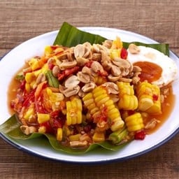 ตำข้าวโพดไข่เค็ม