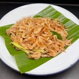 Stir fried  Baby freshwater prawns