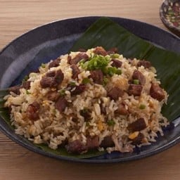 ข้าวผัดเนื้อแดดเดียว