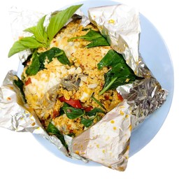 ห่อหมกเนื้อปลากะพง