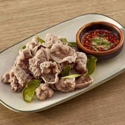 Boiled beef with Spicy and sour sauce