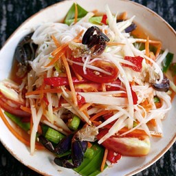 ตำซั่วปูปลาร้า