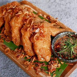 ปีกไก่ทอดเกลือ