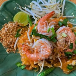 [โปรโมชั่น]ผัดไทยกุ้งสด2กล่อง แถมเครื่องดื่มชามะนาวเย็น1แก้ว