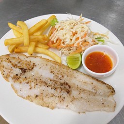 สเต็กปลาดอรี่ย่าง