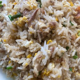 ข้าวผัดเป็ดย่าง