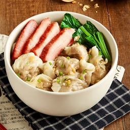 -เกี๊ยวหมู หมูย่าง