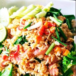 ข้าวผัดเนื้อสับโบราณ