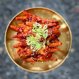 ตีนไก่ผัดซอสเผ็ดเกาหลี