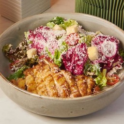 สลัดไก่ย่างซอสยูซุวาซาบิ