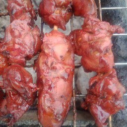 ตับไก่ปิ้ง 5 ไม้ ฟรี ข้าว 1 ห่อ