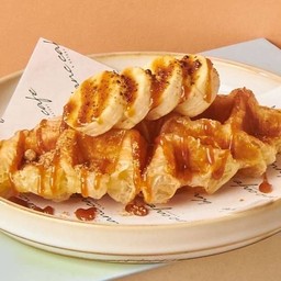 ครอฟเฟิลคาราเมลกล้วย