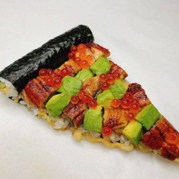 7894.Unagi sushi pizza