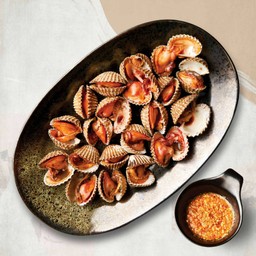 หอยแครงลวก