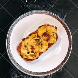 สปาเกตตี อบชีส (ซอสหมู)