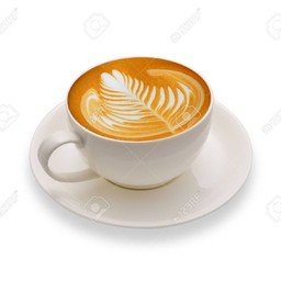 ลาเต้ร้อน