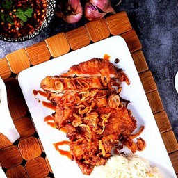 ไก่ทอดสับ เล็ก