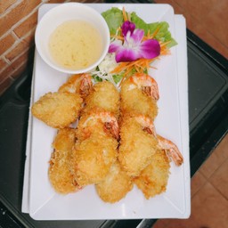 กุ้งชุบแป้งทอด