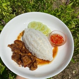 ข้าวหน้าหมูพะโล้หวาน