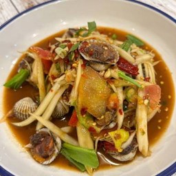 ตำหอยแครง