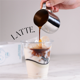 ลาเต้เย็น