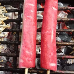 ปูอัดแดง