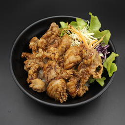 F21 - ข้าวหน้าไก่คาราเกะ