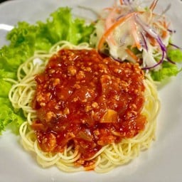 สปาเก็ตตี้ซอสหมู(ซอสแดง)