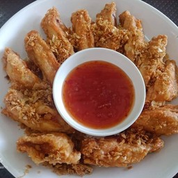 ปีกกลางทอด