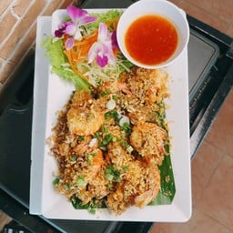 กุ้งทอดกระเทียม