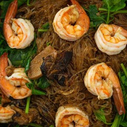 กุ้งอบวุ้นเส้น