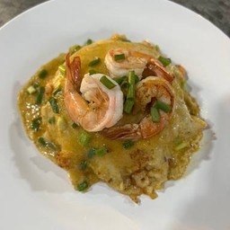 ข้าวกุ้งไข่ข้น