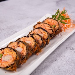 แซลมอนเทมปุระ โรล