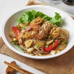 Sea Food Black Pepper Noodle