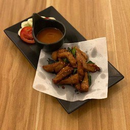 หมูแดดเดียวทอด