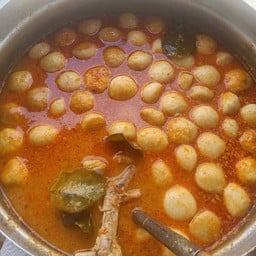 ร้านขนมจีนโครตแซบ ติดกกะร้านเจ้กุ้งตามสั่ง