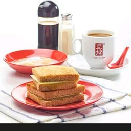 Cheese Toast With Kaya Set C  Ice
