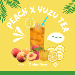 Peach Mix Yuzu Tea