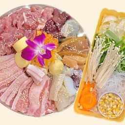 ชุดหมูหมักลุยไฟ