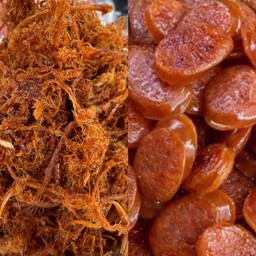 หมูฝอยกับกุนเชียง