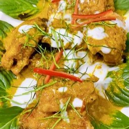 ปลากะพงผัดเครื่องแกง