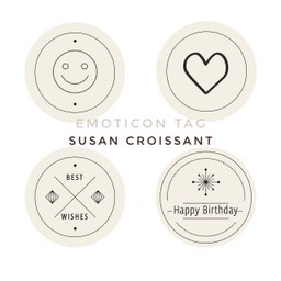 Small tag - Happy birthday