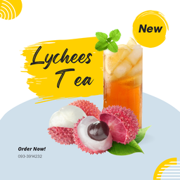 ชาลิ้นจี่ Lychees Tea