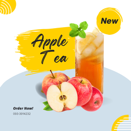ชาแอปเปิ้ล APPLE TEA