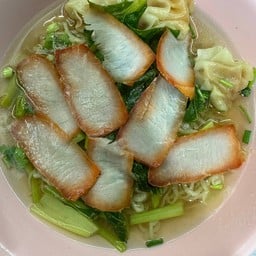 หมี่2 ก้อนเกี๊ยวหมูแดง