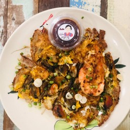หอยแมลงภู่+กุ้งสดไซต์ใหญ่ขนาด L